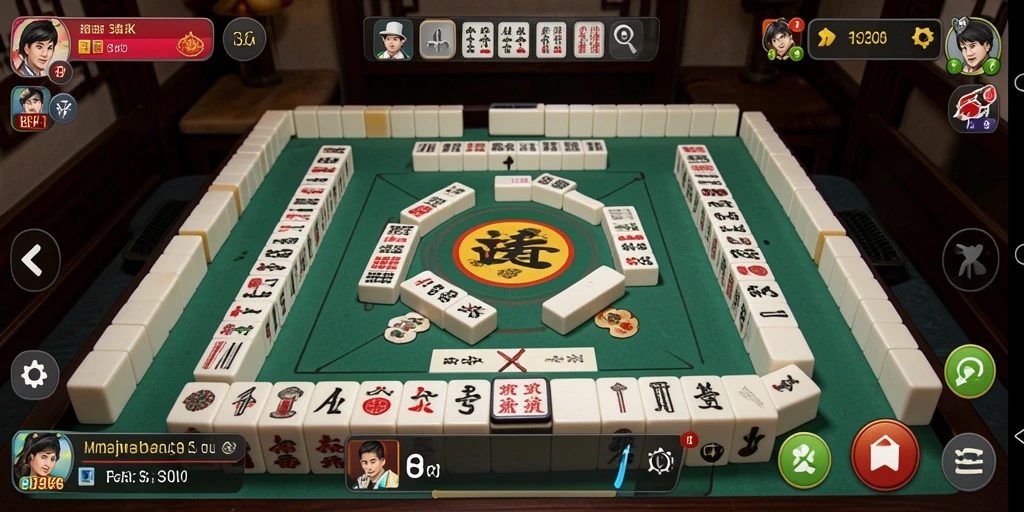 Tampilan gameplay Mahjong yang seru di 33ZK.