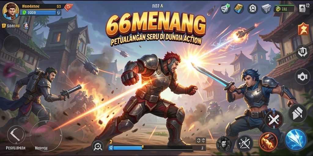 Tangkapan layar <strong>66MENANG</strong> menunjukkan aksi mendebarkan dalam pertempuran.