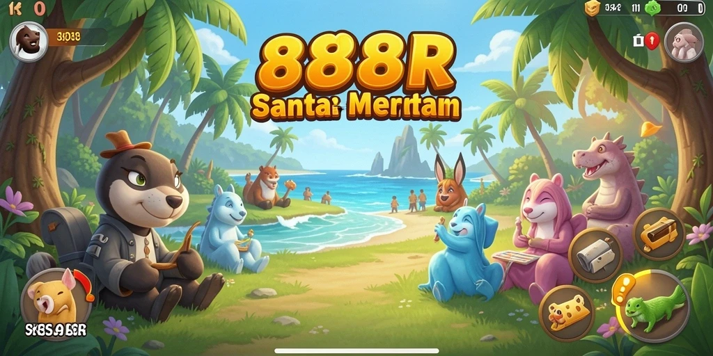 Tampilan gameplay yang seru dan mengasyikkan di 888R.