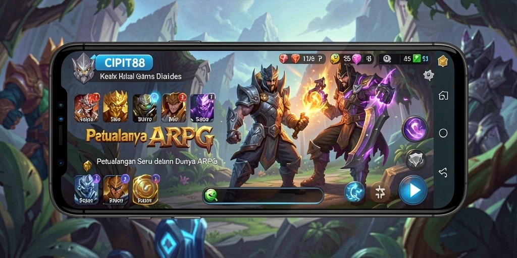 Tampilan gameplay <strong>CIPIT88</strong> yang mendebarkan dan penuh aksi.