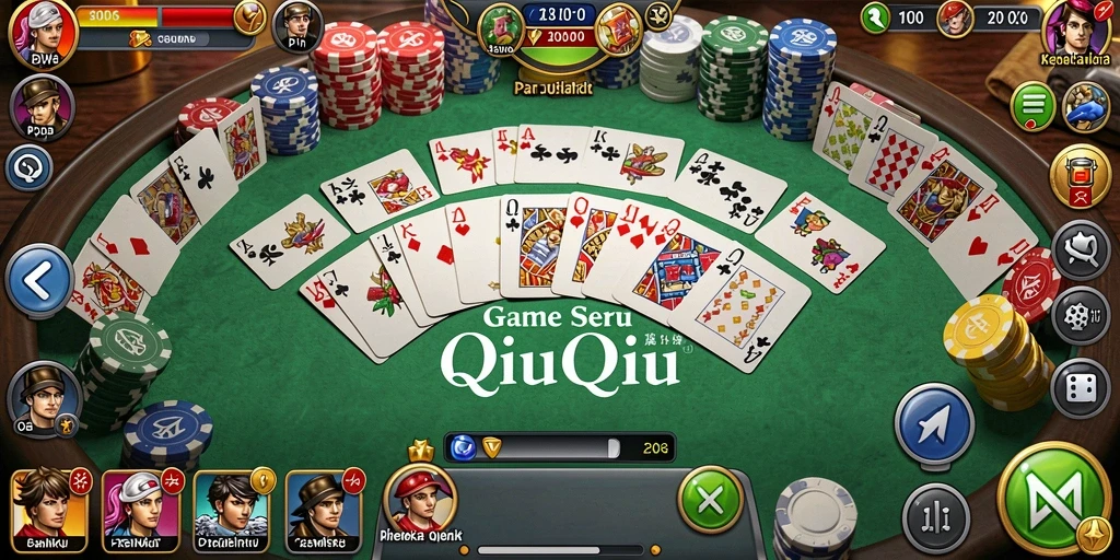 Gameplay QiuQiu yang seru di D06.
