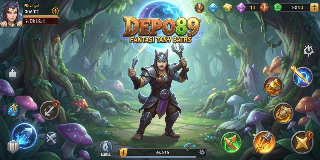 Tangkapan layar DEPO89 menunjukkan pertarungan epik dalam petualangan RPG yang menawan.
