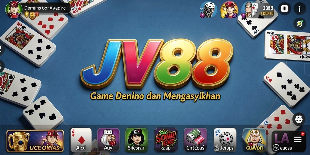 Tangkapan layar JV88 menunjukkan gameplay seru Domino yang mengasyikkan.