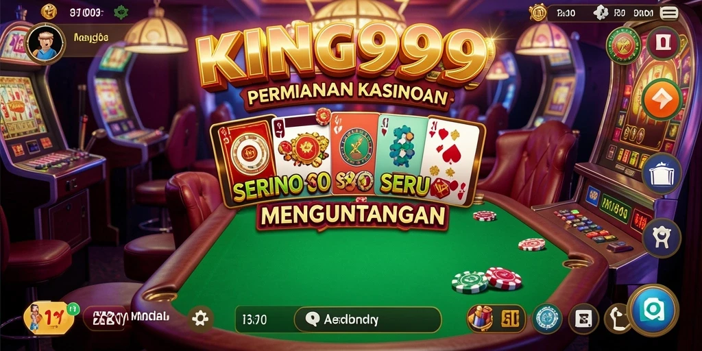 Tampilan menarik dari gameplay Kasino di KING999 yang penuh keseruan.