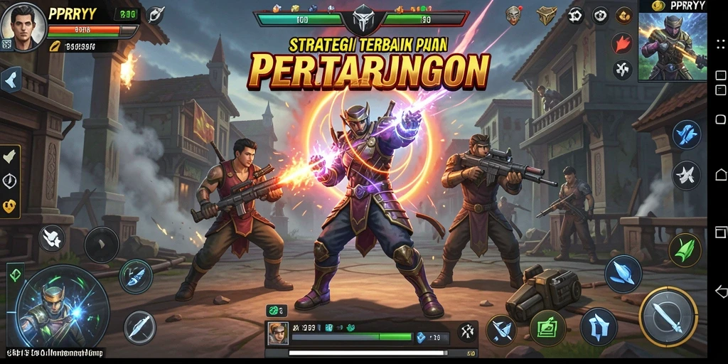 Screenshot utama PPRRYY menampilkan strategi pertempuran yang mendebarkan.