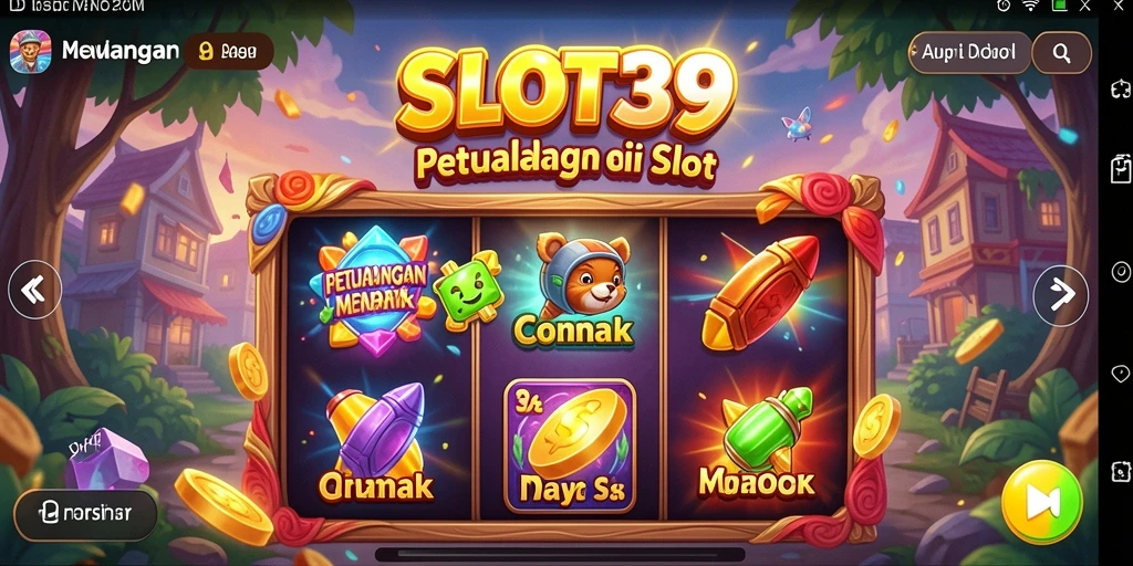 Gameplay SLOT39 yang seru dalam petualangan slot.