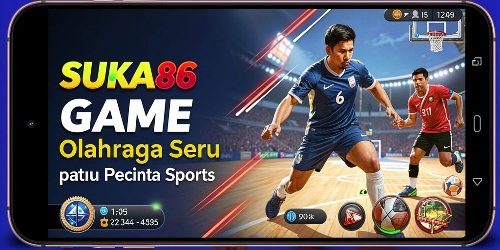 Screenshot gameplay SUKA86 menampilkan aksi seru dalam olahraga.