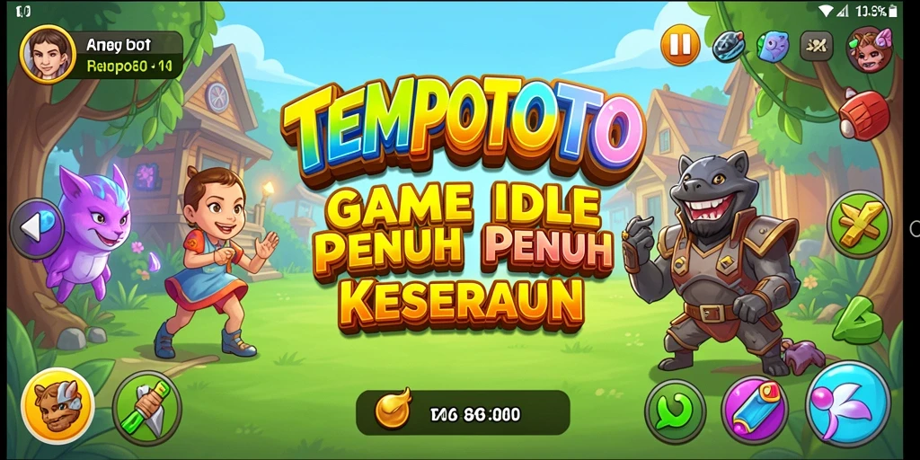 Tampilan gameplay TEMPOTOTO yang menarik dan menghibur.