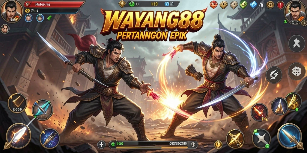 Tampilkan gameplay Action mendebarkan di WAYANG88.