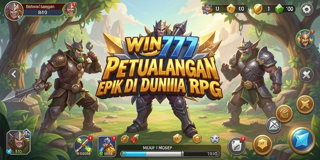 Tampilan gameplay seru dan mendebarkan di dunia RPG.