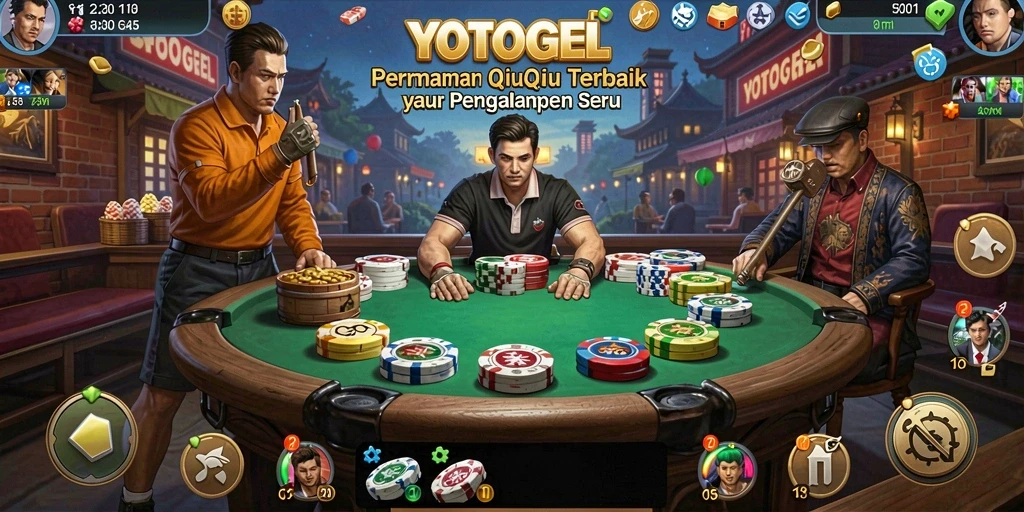 Gameplay QiuQiu yang seru dan menegangkan di YOTOGEL.